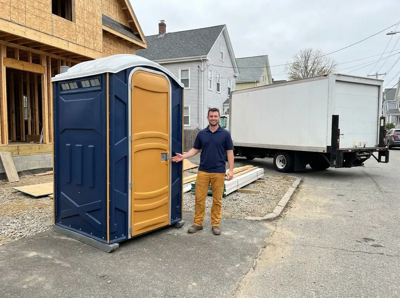Construction Site Toilet Rental in Boston, MA
